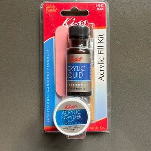 Free Acrylic Fill kit clear color. Add to bundle